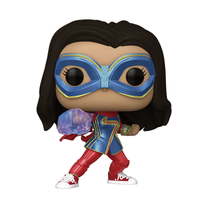 Funko Pop! Marvel Studios: Ms Marvel - Ms. Marvel With Light Arm Exclusive