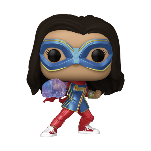 Funko Pop! Marvel Studios: Ms Marvel - Ms. Marvel With Light Arm Exclusive