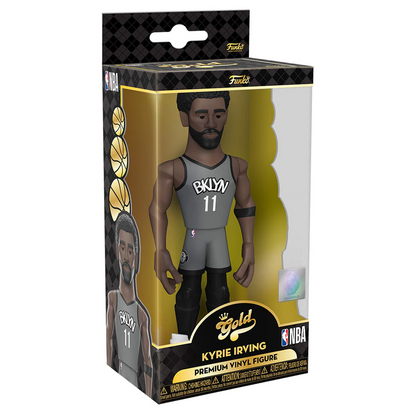 Funko Vinyl GOLD: NBA: Nets - Kyrie Irving (City Edition '21) 5-Inch Vinyl Figure