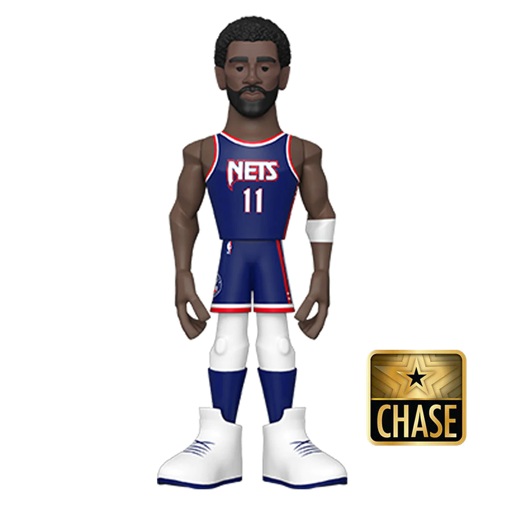 Funko Vinyl GOLD: NBA: Nets - Kyrie Irving (City Edition '21) 5-Inch Vinyl Figure