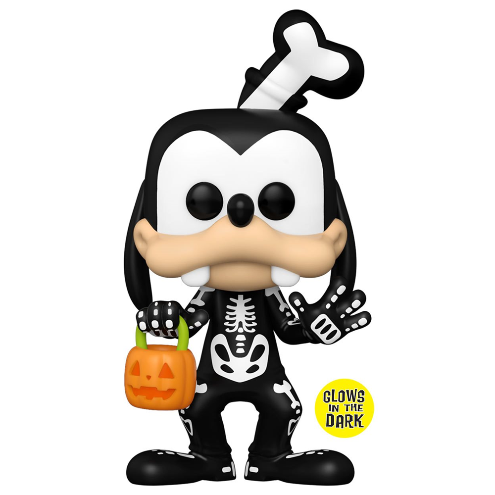 Funko POP! Disney - Skeleton Goofy (Glow in the Dark) Vinyl Figure #1221 Entertainment Earth Exclusive