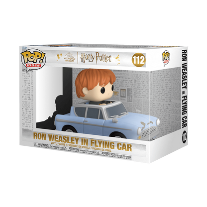 Funko Pop! Ride Super Deluxe: Harry Potter Chamber of Secrets 20th Anniversary - Ron Weasley in Flying Car