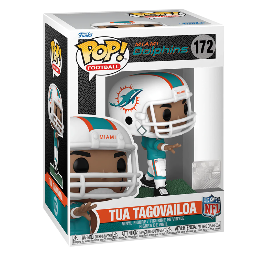 [PRE-ORDER] Funko POP! NFL: Dolphins - Tua Tagovailoa Vinyl Figure #172