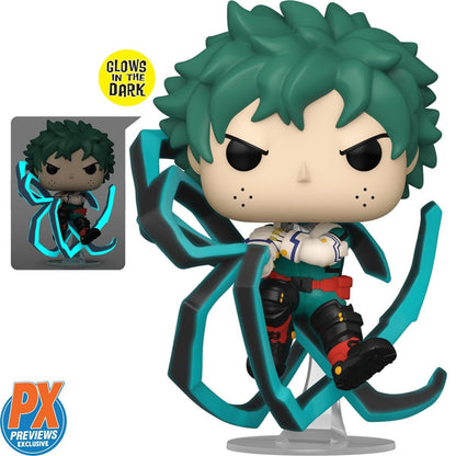 Funko Pop! My Hero Academia - Izuku Midoriya Blackwhip Glow-in-the-Dark Previews Exclusive