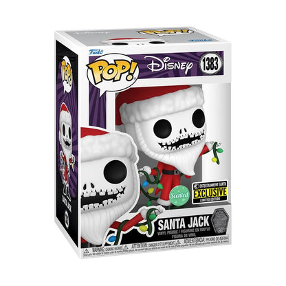 Funko Pop! Disney: Nightmare Before Christmas 30th Anniversary - Santa Jack Skellington Scented Entertainment Earth Exclusive