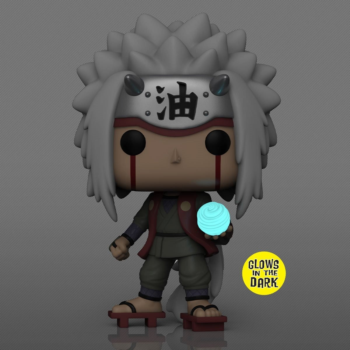 Funko Pop! Animation: Naruto Shippuden - Jiraiya with Rasengan Glow-in-the-Dark Entertainment Earth Exclusive