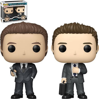 Funko Pop! 1725 Television - Suits Harvey Specter & Michael Ross 2-Pack Vinyl Figures