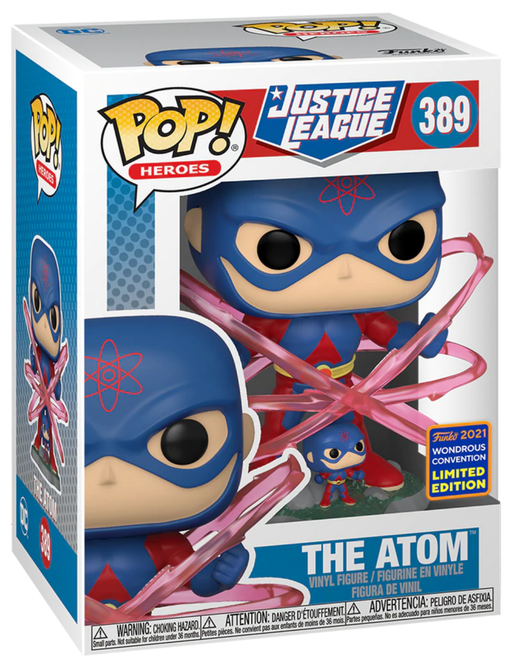 POP! Heroes: 389 Justice League, The Atom Exclusive