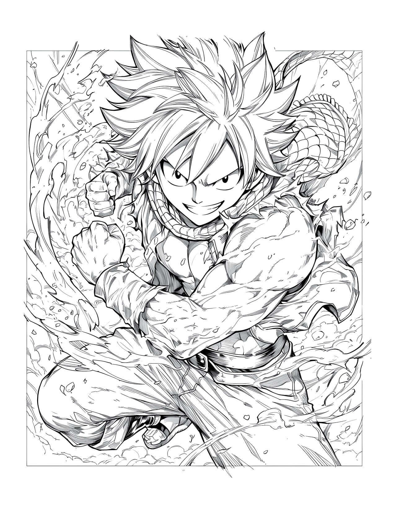 Fairy Tail Coloring Book Vol 17 | 60+ Pages | Anime Chronicles