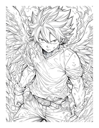Fairy Tail Coloring Book Vol 17 | 60+ Pages | Anime Chronicles