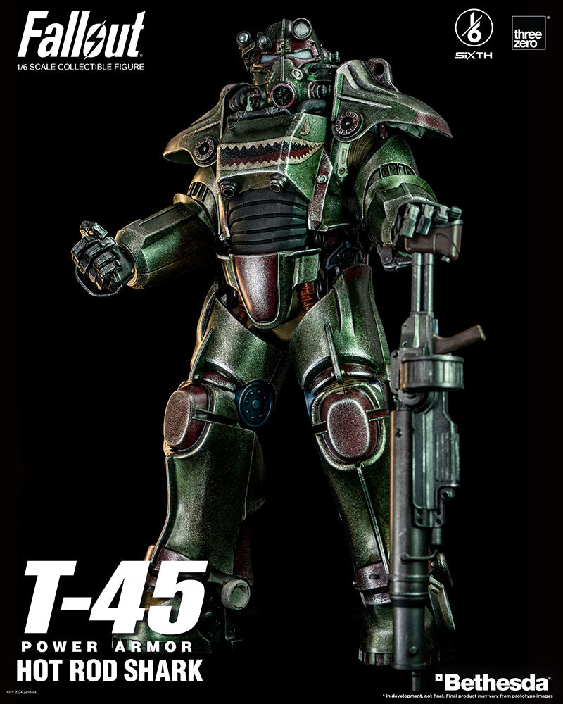 Fallout - 1/6 T-45 Hot Rod Shark Power Armor Figure