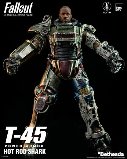 Fallout - 1/6 T-45 Hot Rod Shark Power Armor Figure