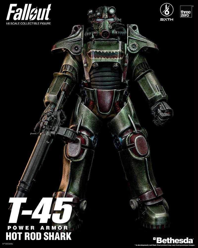 Fallout - 1/6 T-45 Hot Rod Shark Power Armor Figure
