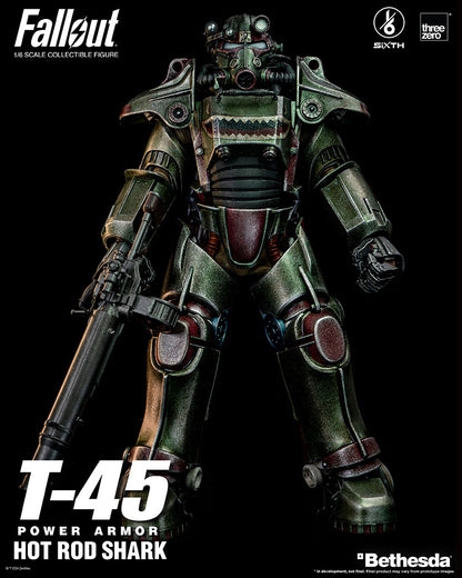 Fallout - 1/6 T-45 Hot Rod Shark Power Armor Figure