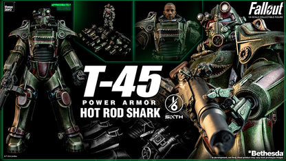 Fallout - 1/6 T-45 Hot Rod Shark Power Armor Figure