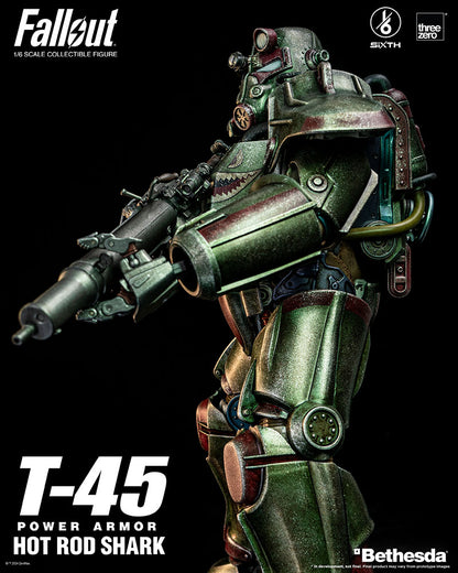 Fallout - 1/6 T-45 Hot Rod Shark Power Armor Figure