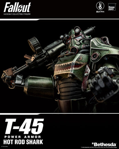 Fallout - 1/6 T-45 Hot Rod Shark Power Armor Figure