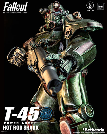 Fallout - 1/6 T-45 Hot Rod Shark Power Armor Figure