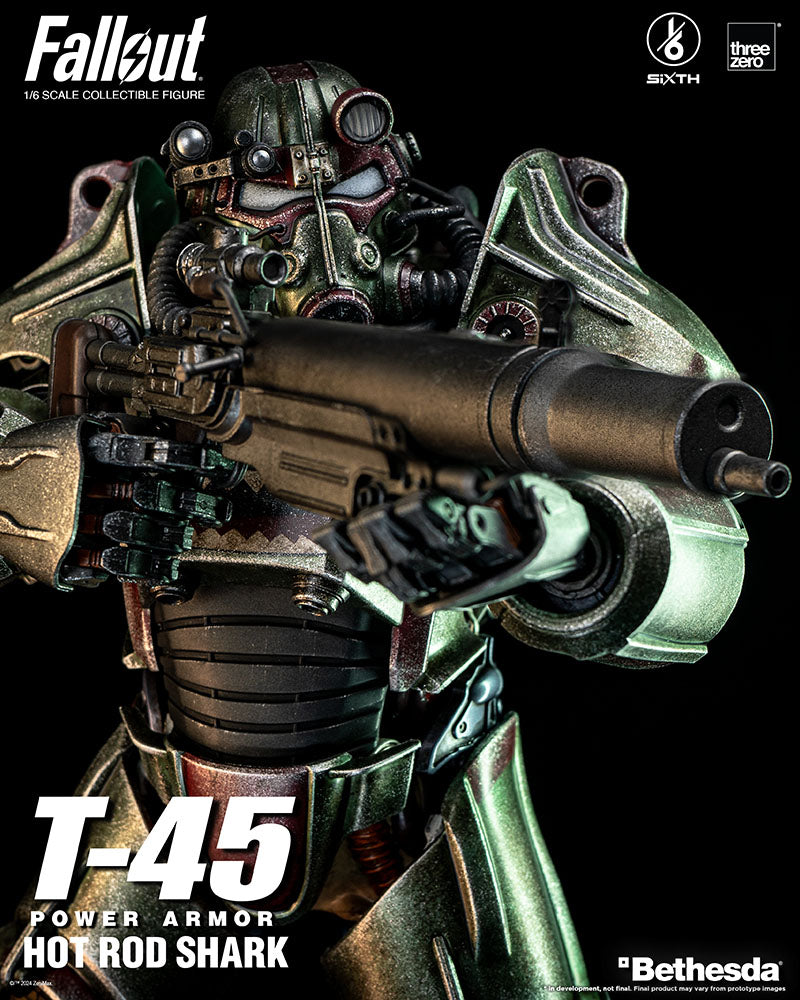 Fallout - 1/6 T-45 Hot Rod Shark Power Armor Figure