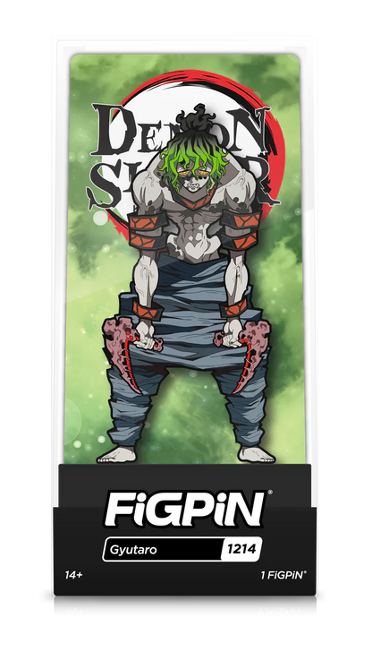 FiGPiN: 1214 Demon Slayer, Gyutaro (1,000 PCS) Exclusive