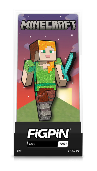 FiGPiN: 1251 Minecraft, Alex (GT) (500 PCS) Exclusive