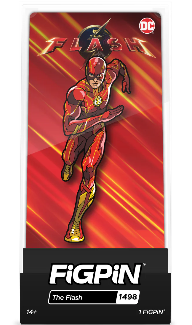 FiGPiN: 1498 DC (The Flash), The Flash (1,500 PCS) Exclusive