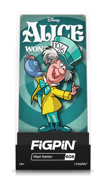 FiGPiN: 608 Mad Hatter (2000 PCS) Exclusive