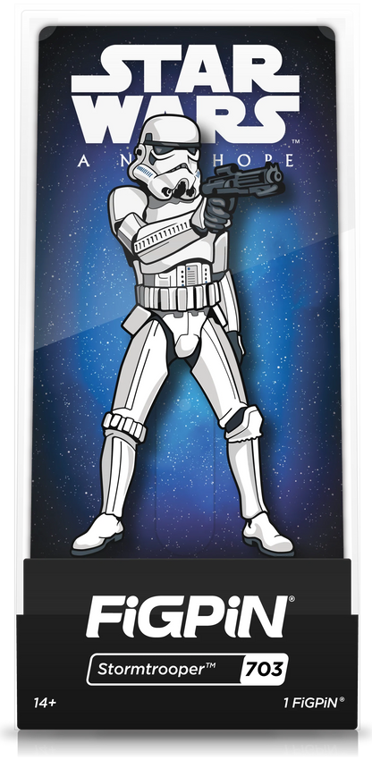 FiGPiN: 703 Star Wars (E4), Stormtrooper w/ Case