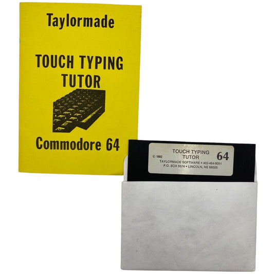 Taylormade Touch Typing Tutor - Commodore 64