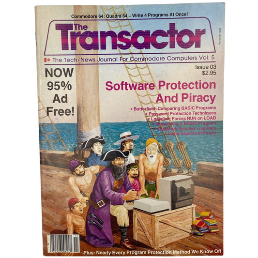 The Transactor Magazine - November 1984 - Volume 5 Issue 3 - Commodore News/Tech Journal