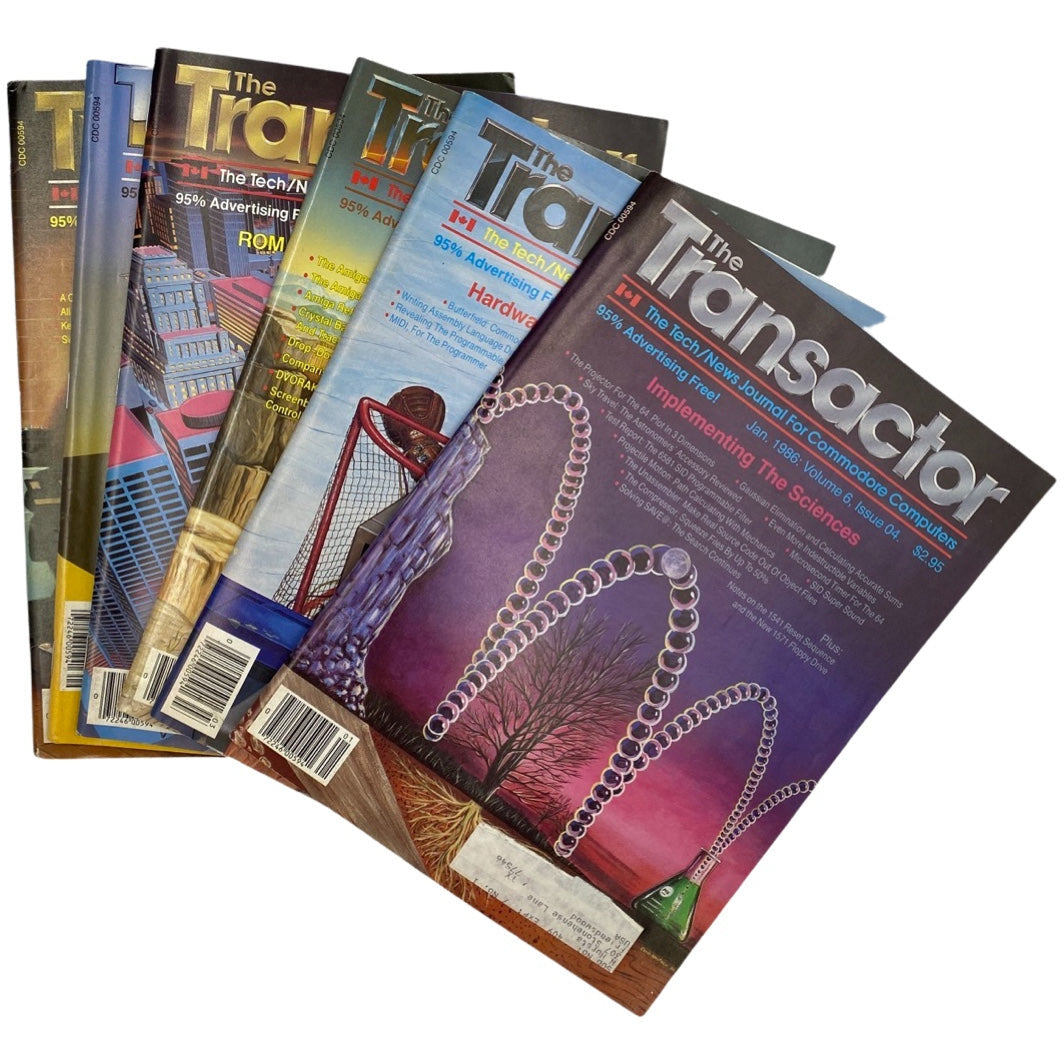 The Transactor Magazine -1986 - Commodore News/Tech Journal