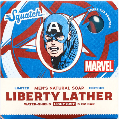 Dr. Squatch: Bar Soap, Marvel (Liberty Lather)