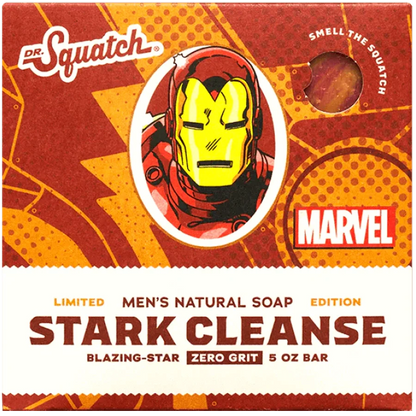 Dr. Squatch: Bar Soap, Marvel (Stark Cleanse)