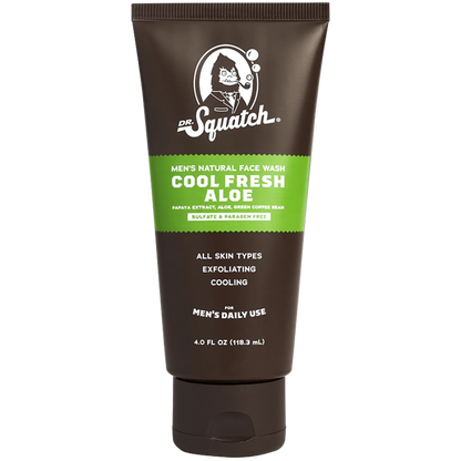 Dr. Squatch: Face Wash, Cool Fresh Aloe