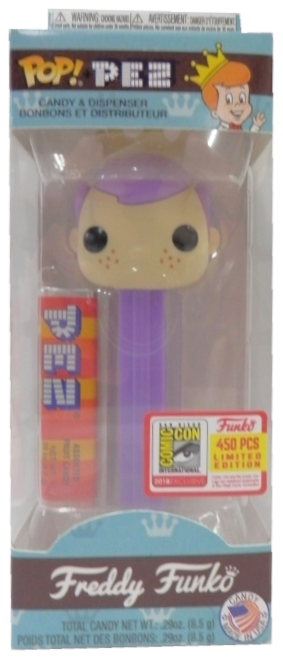 POP! PEZ: Funko Originals, Freddy Funko (Purple) Exclusive