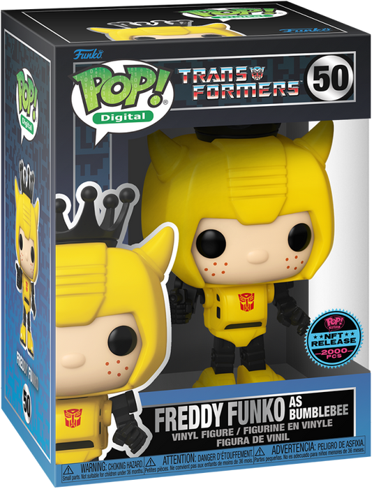 Freddy Funko as Bumblebee