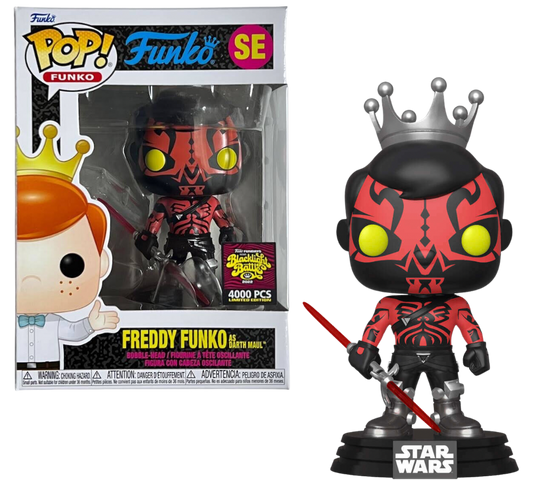 Freddy Funko as Darth Maul