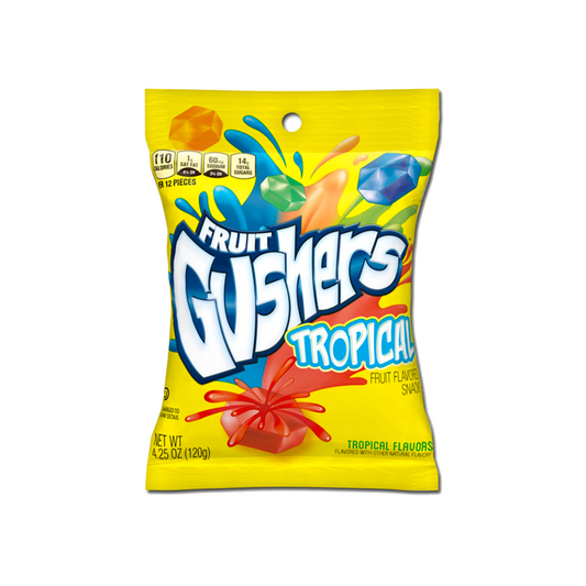 Fruit Gushers Tropical 4.25oz (US)