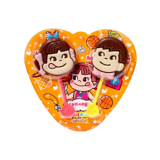 Fujiya Pekochan Chocolate Lollipop (Japan)