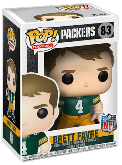 POP! Football: 83 Green Bay Packers, Brett Favre (Home Jersey)