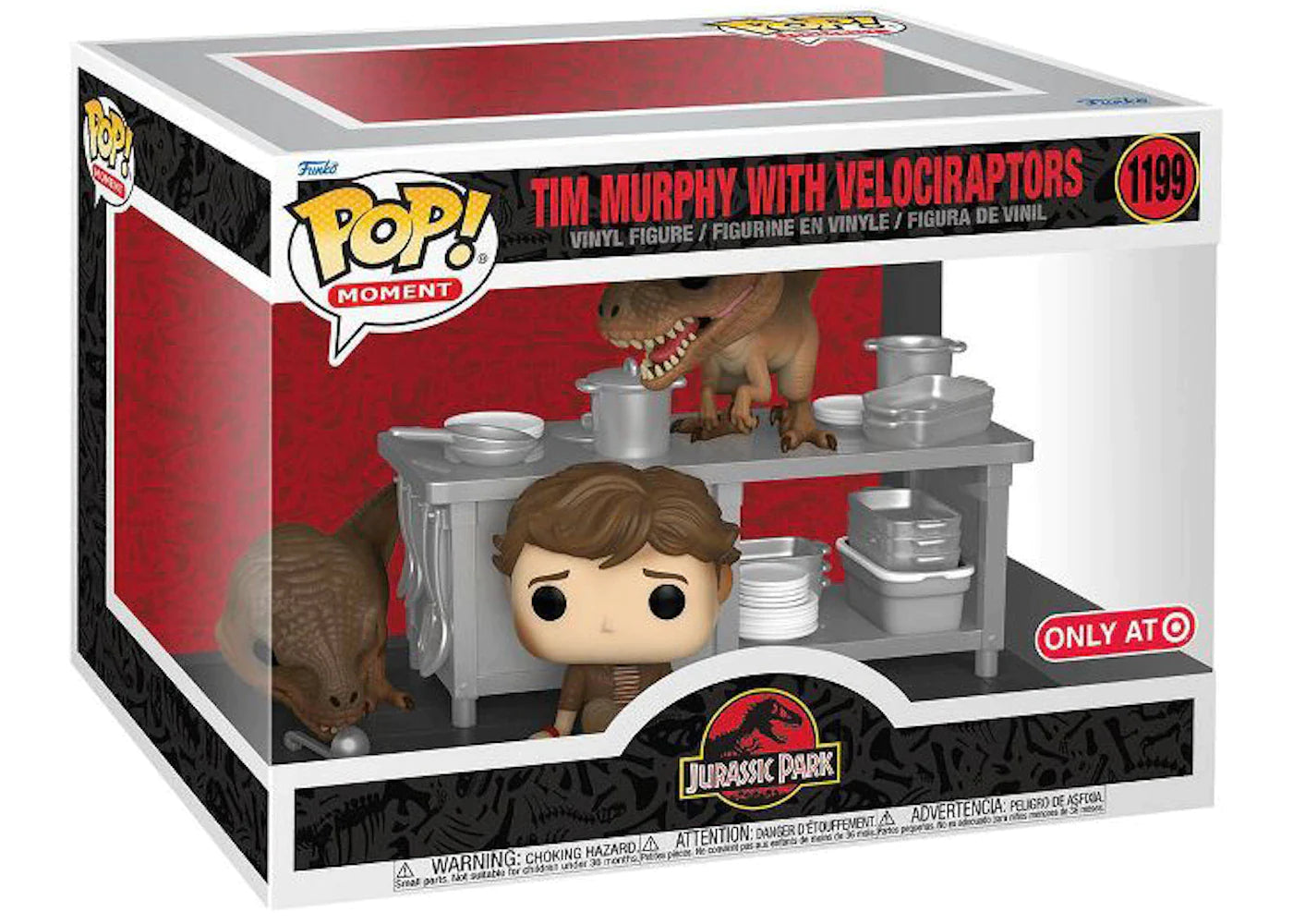 POP! Moment (Movies): 1199 Jurassic Park, Tim Murphy (Velociraptors) Exclusive