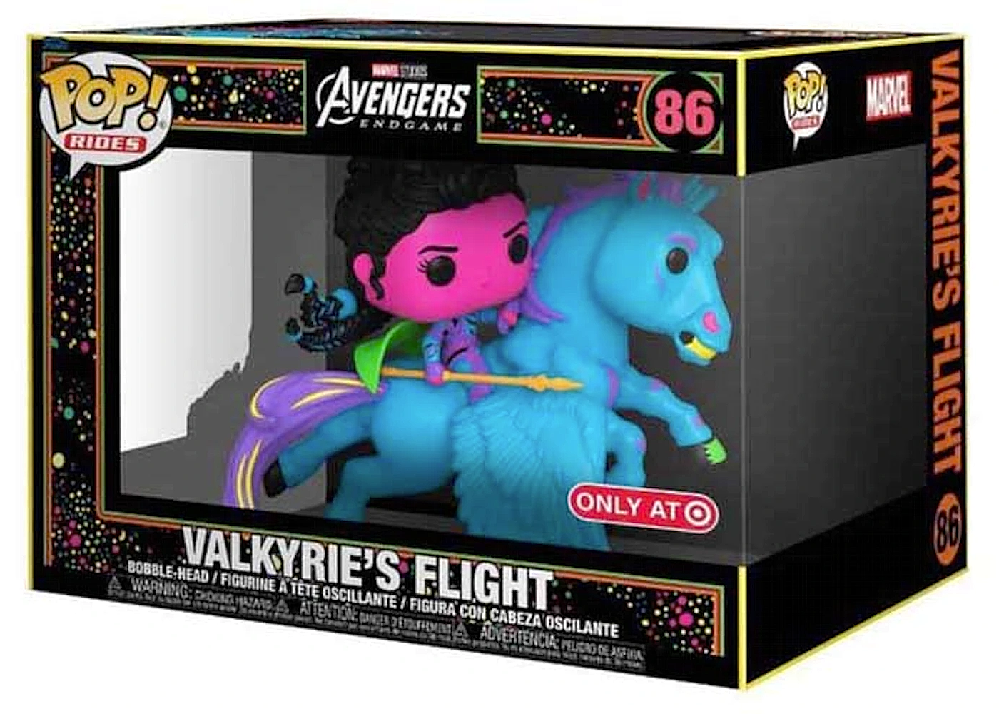 POP! Marvel: 86 Avengers Endgame, Valkyrie's Flight (BL) (Deluxe) Exclusive