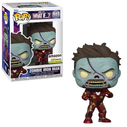 POP! Marvel: 944 What If...?, Zombie Iron Man (GITD) Exclusive