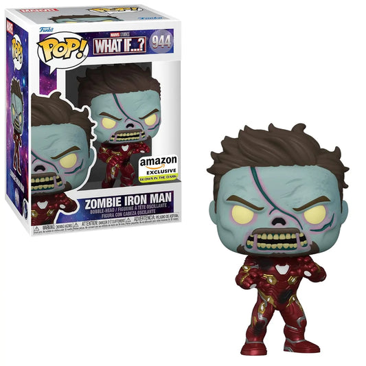 POP! Marvel: 944 What If...?, Zombie Iron Man (GITD) Exclusive