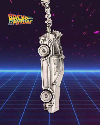 Back to the Future DeLorean 3D Keyring