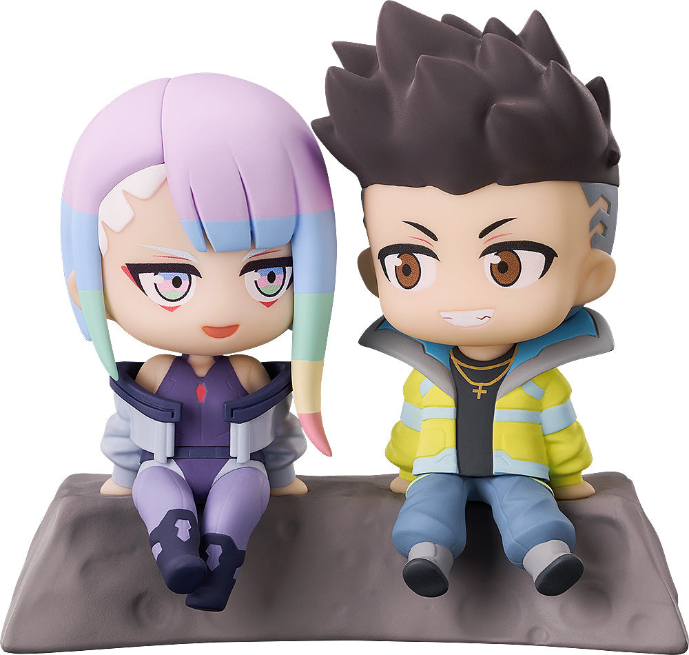 Cyberpunk Edgerunners - David & Lucy Qset+ Chibi Figure Set (To The Moon Ver.)