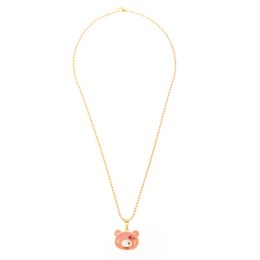 Gloomy Bear Ballchain Necklace [GOLD]