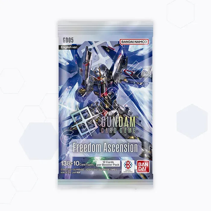 Gundam TCG Freedom Ascension [GD05] Booster Pack