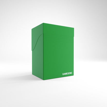 GameGenic Casual Deck Holder 80+ Card Deck Box: Green