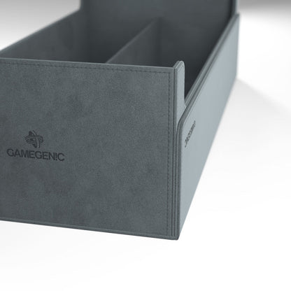 GameGenic Dungeon 1100+ Card Convertible Deck Box: Midnight Gray